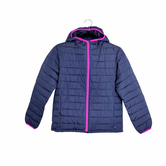 GAP Navy ColdControl Puffer Jacket - Picture 1 of 7
